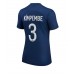 Cheap Paris Saint-Germain Presnel Kimpembe #3 Home Football Shirt Women 2022-23 Short Sleeve